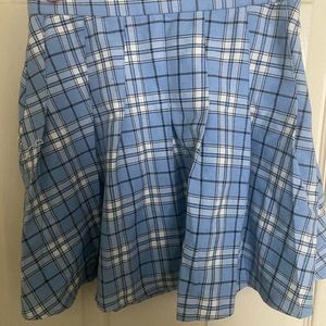 Like new blue and white skirt